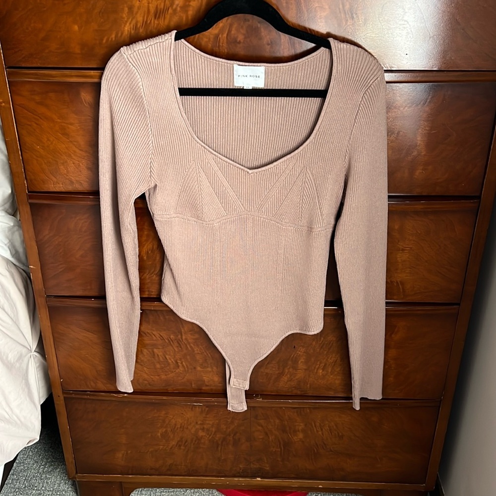 NWOT Sweater bodysuit